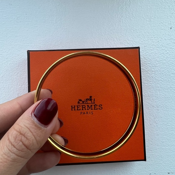 Hermes Enamel Bangle Bracelet - Picture 3 of 4